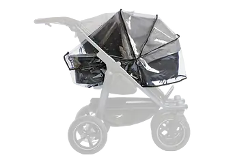 Regenschutz duo 2- Kombikinderwagen (1 Wanne)